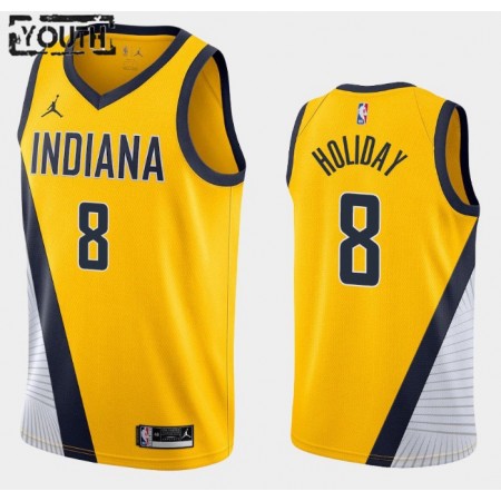 Maillot Basket Indiana Pacers Justin Holiday 8 2020-21 Jordan Brand Statement Edition Swingman - Enfant
